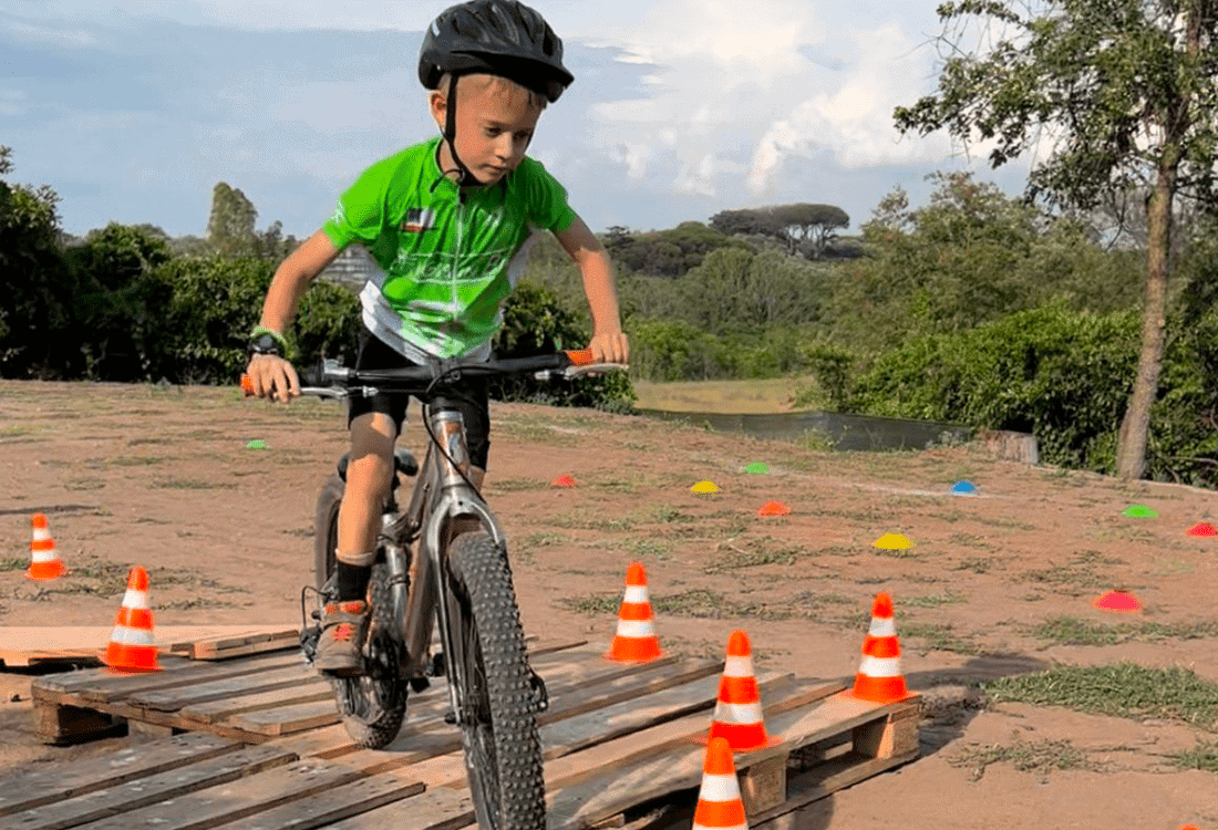 percorso-in-bici scuola di ciclismo